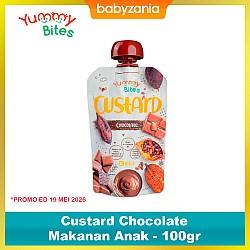 Yummy Bites Custard Chocolate Makanan Puree Anak...