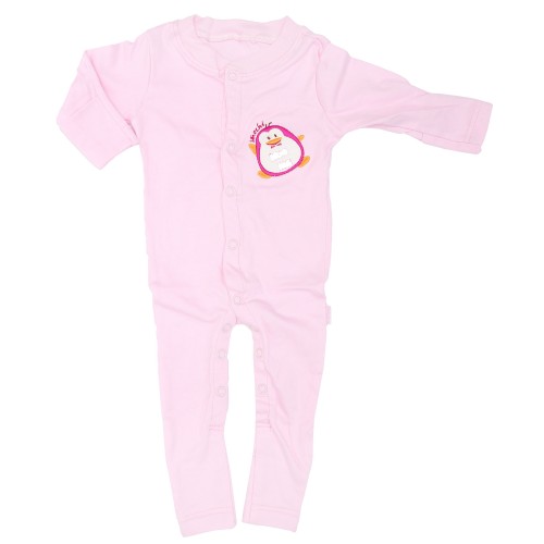 Imochi Sleepsuit Panjang - Pink Penguin