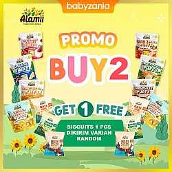 Alamii Puff Snack Anak Cemilan Bayi No MSG - Beli...