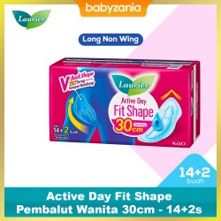 Laurier Active Day Fit Shape Pembalut Wanita Non...