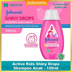 Johnsons Active Kids Shiny Drops Shampoo Anak -...