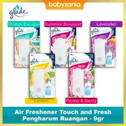 Glade Air Freshener Touch N Fresh Pengharum...
