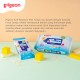 Pigeon Anti Bacterial Baby Wet Tissue 60 Sheets