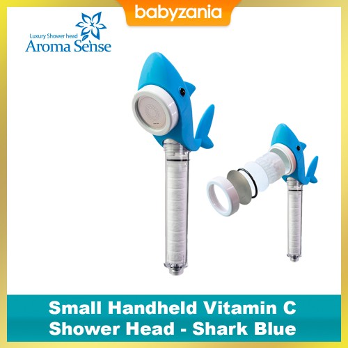 Aroma Sense Small Handheld Vitamin C Shower Head - Shark Blue