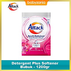 Attack Detergent Plus Softener - 1200gr