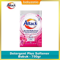 Attack Detergent Plus Softener - 750gr