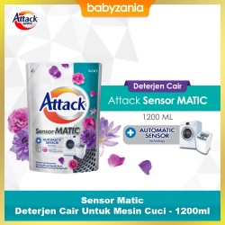 Attack Detergent Sensor Matic Deterjen Cair Untuk...