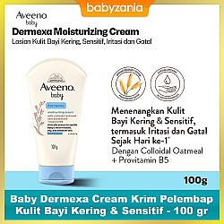 Aveeno Baby Dermexa Cream Krim Pelembap Kulit Bayi Kering & Sensitif - 100 gr