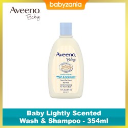 Aveeno Baby Lightly Scented Wash & Shampoo -...