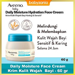 Aveeno Baby Daily Hydrating Facial Face Cream Krim Wajah Bayi 60 gr
