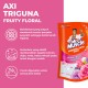 Mr Muscle Axi Triguna Pembersih Lantai Pouch 720ml - Fruity Floral