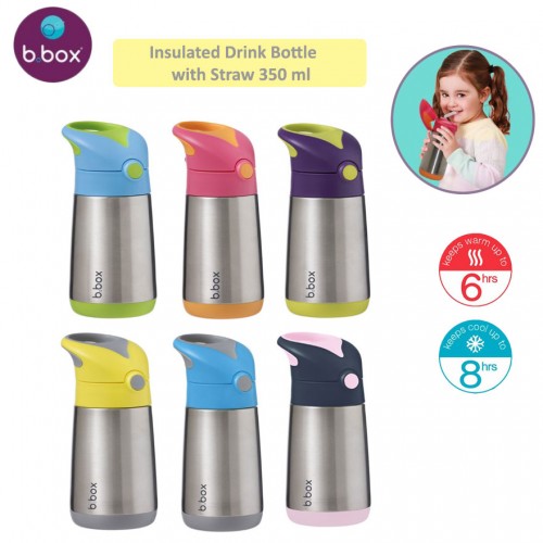 Bbox Insulated Drink Bottle with Straw Botol Thermos 350 ml – Pilih Warna