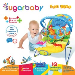 Sugar Baby Premium Healty Bouncer 3 Recline - Fun...