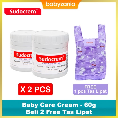 Sudocrem Baby Care Cream - 60gr - Beli 2 Free Tas Lipat