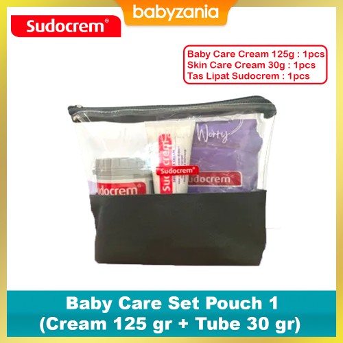 Sudocrem Baby Care Set Pouch 1 (Cream 125 gr + Tube 30 gr)