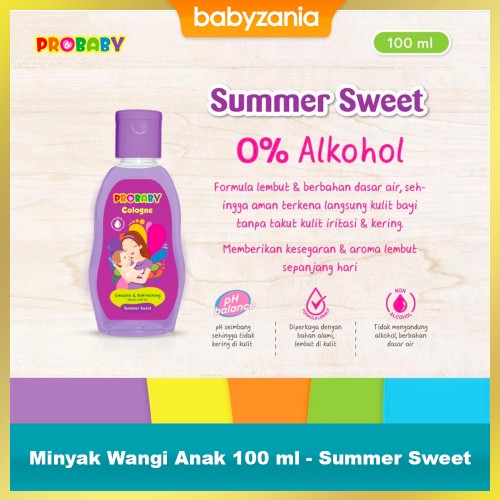 Probaby Baby Cologne Minyak Wangi Anak 100 ml - Summer Sweet
