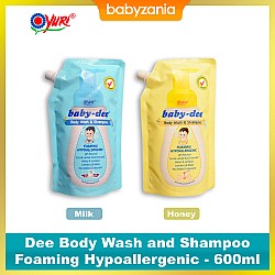 Baby Dee Body Wash and Shampoo Foaming Hypoallergenic - 600ml
