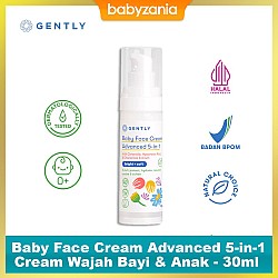 Gently Baby Face Cream Advanced 5 in 1 / Krim...