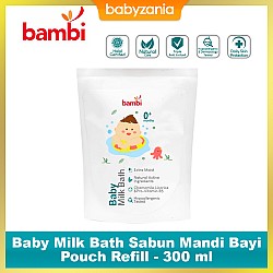 Bambi Baby Milk Bath Sabun Mandi Bayi Pouch...