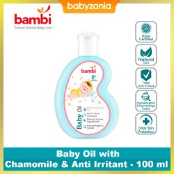 Bambi Baby Oil / Minyak Pijit Bayi - 100 ml