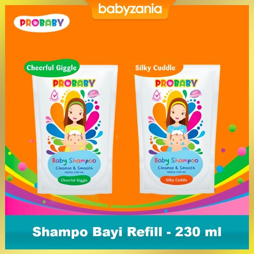 Probaby Baby Shampoo Shampo Bayi Refill - 230 ml