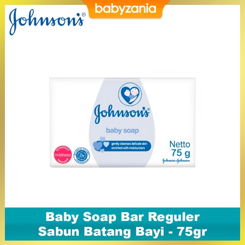 Johnsons Baby Bar Soap Reguler - 100gr