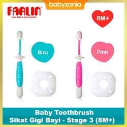 Farlin Baby Toothbrush / Sikat Gigi Bayi - Stage...