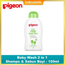 Pigeon Baby Wash 2 in 1 Shampo & Sabun Bayi -...