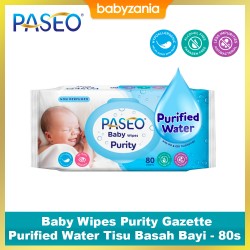 Paseo Baby Wipes Purity Gazette Tissue Basah Bayi...