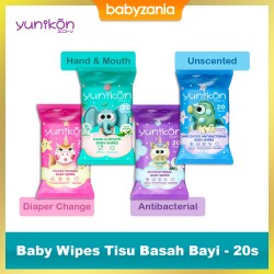 Yunikon Baby Wipes Tissue Tisu Basah Bayi - 20...