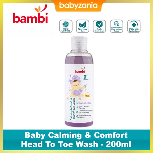 Bambi Baby Calming & Comfort Head To Toe Wash - 200ml