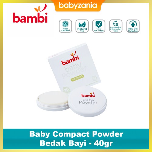 Bambi Baby Compact Powder Bedak Bayi - 40gr