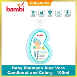 Bambi Baby Shampoo Aloe Vera Candlenut &...