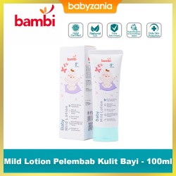 Bambi Baby Mild Lotion Pelembab Kulit Bayi - 100...