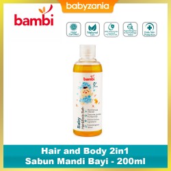 Bambi Hair and Body Bath / Sabun Shampoo Bayi -...