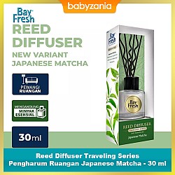 Bayfresh Reed Diffuser Traveling Series Pengharum Ruangan Japanese Matcha - 30 ml