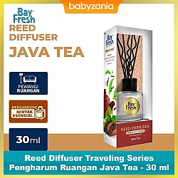 Bayfresh Reed Diffuser Traveling Series Pengharum Ruangan Java Tea - 30 ml