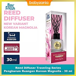 Bayfresh Reed Diffuser Traveling Series Pengharum Ruangan Korean Magnolia - 30 ml