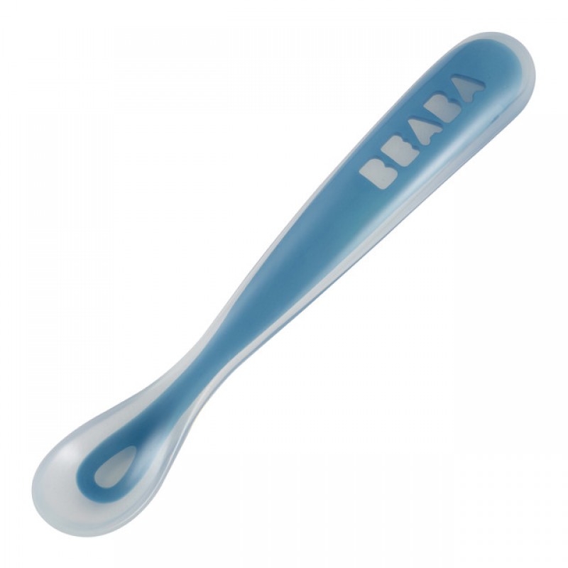 Jual Murah Beaba Spoon Ergonomic For My First Meals - Blue 