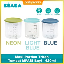 Beaba Maxi Portion Tritan Tempat MPASI Bayi 420ml