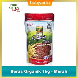 Pure Green Beras Organik 1kg - Merah