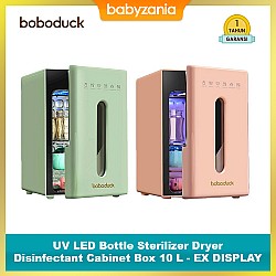 Boboduck UV LED Bottle Sterilizer Dryer Disinfectant Cabinet Box 10 L - EX DISPLAY