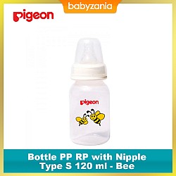 Pigeon Bottle PP RP with Nipple Type S 120 ml -...