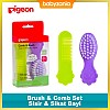 Pigeon Brush & Comb Set Sisir Sikat Bayi