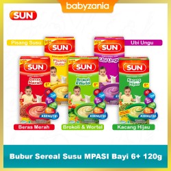 Sun Bubur Sereal Susu MPASI Bayi 6+ 120 gr