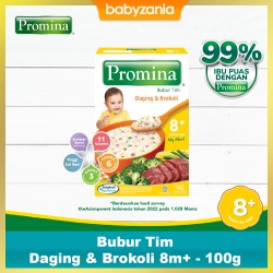 Promina Bubur Bayi Tim Daging dan Brokoli 8+ 100...