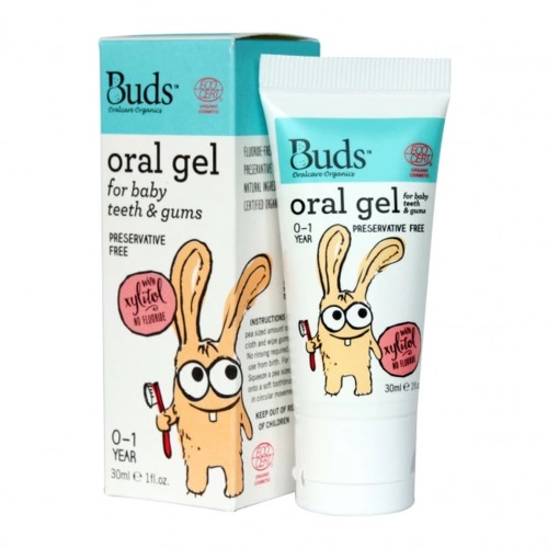 Buds Oralcare Organics Oral Gel for Baby Teeth and Gums ( 0-1 year) - 30ml