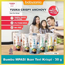 Yuuka Food Crispy Anchovy Bumbu MPASI Bayi Non...