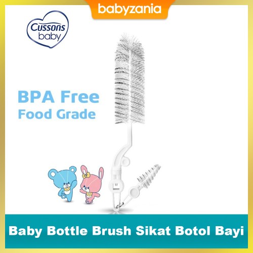 Cussons Baby Foldable Bottle Brush Sikat Botol Bayi