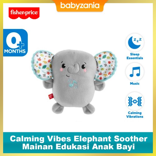 Fisher Price Elephant Calmin Vibes Soother - Mainan Anak